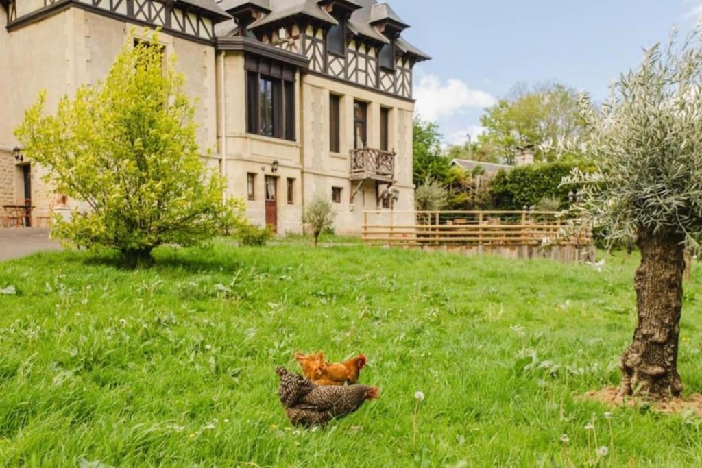 Le Manoir Du Val Villa Douvres-la-Delivrande Luaran gambar