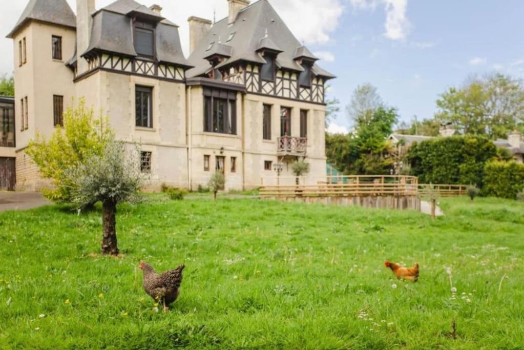 Le Manoir Du Val Villa Douvres-la-Delivrande Luaran gambar